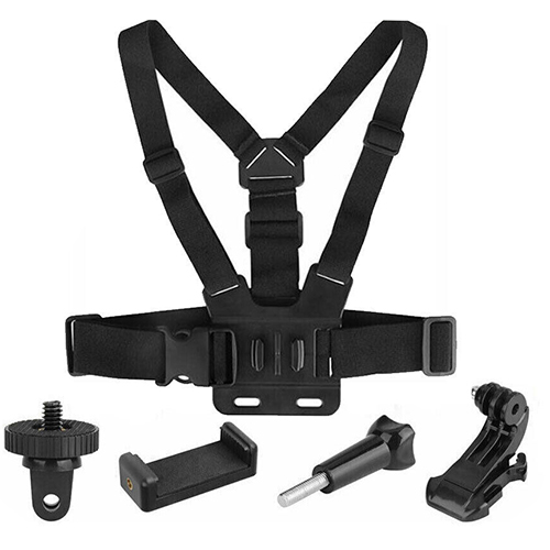 Camera Phone Chest Harness Strap Belt Mount for GoPro Hero Action Cameras