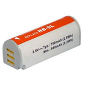 Replacement Battery for NB-9L SD4500 IS/N2/ELPH 530 HS/IXUS 1000/1100