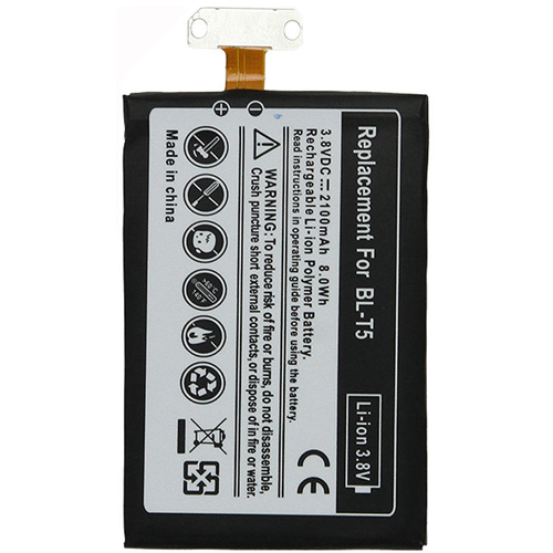 Replacement battery for BL-T5 Google Nexus 4 Battery LG E960