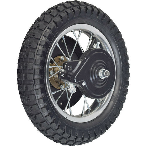 Rear Wheel for Razor MX350 MX400 Scooter rim, tire, tube, brake assembly