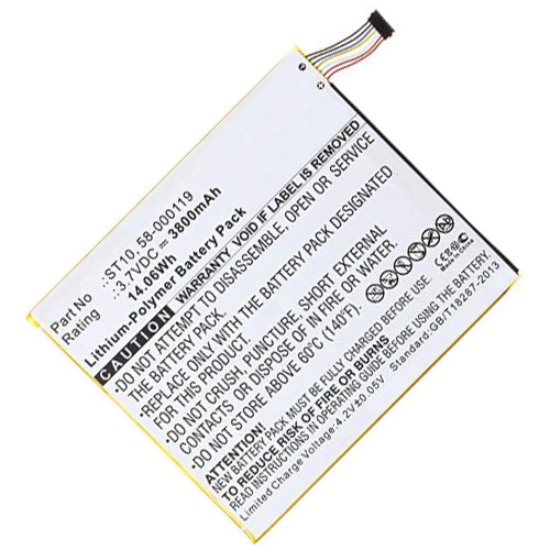 Battery for Kindle Fire HD 10 5th Gen SR87CV 58-000119 ST10 - Click Image to Close