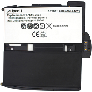 (image for) Replacement Battery for A1315 Apple iPad 1 1st A1337 A1219 MB292 MB293 616-0478
