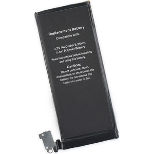 Replacement for iPhone 4 A1332 A1349 Battery 616-0512, 616-0513, 616-0520, 616-0521 - Click Image to Close
