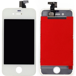 Replace White iPhone 4S assembled screen panel Touch Digitizer + LCD Screen + Outer Glass