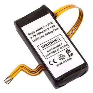 Replacement Battery for 616-0232 iPod Classic 160GB/120GB iPod Classic 6th 7th Gen - Click Image to Close