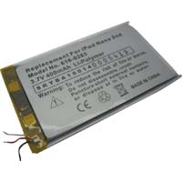 (image for) Replacement Battery for A1199 iPod Nano 2nd 2 Gen 2GB/4GB/8GB 616-0273 616-0283
