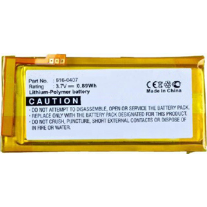 Replacement Battery for 616-0407 A1285 iPod Nano 4th 4 Gen 8GB/16GB - Click Image to Close