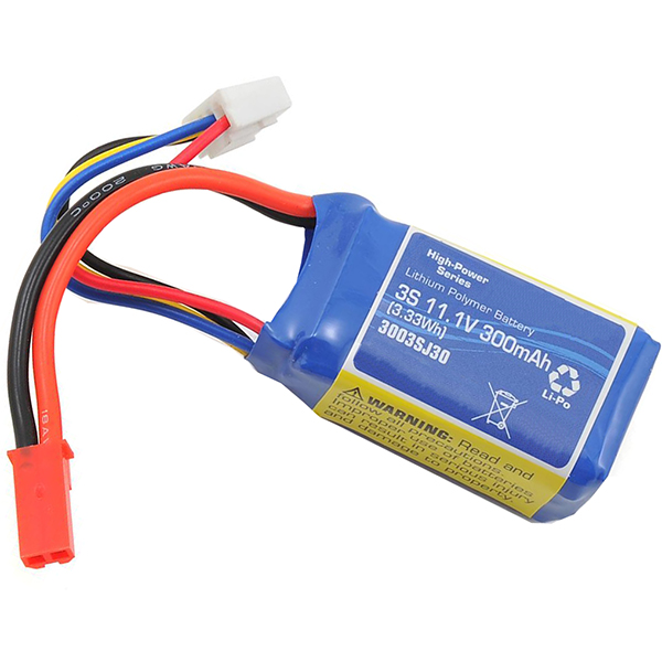 3S 30C LiPo Battery EFLB3003SJ30 for E-flite UMX Airplanes w JST Connector