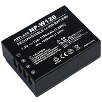 Replacement NP-W126S Fujifilm NP-W126 Battery FinePix HS30, FinePix HS33 FinePix HS35, FinePix HS50, X-A1, X-E1, X-E2, X-M1, X-Pro1 - Click Image to Close