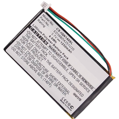 (image for) Replacement ED38BD4251U20 Battery Garmin Nuvi 1400 1450 1450T 1490 1490T 1490T Pro