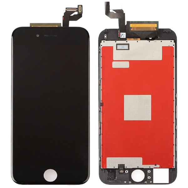 Replacement Black iPhone 6S Digitizer + LCD Screen Assembly - Click Image to Close