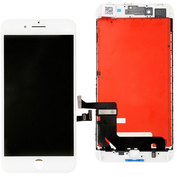 (image for) Replacement 5.5 White iPhone 8 Plus Digitizer + LCD Screen Display Assembly