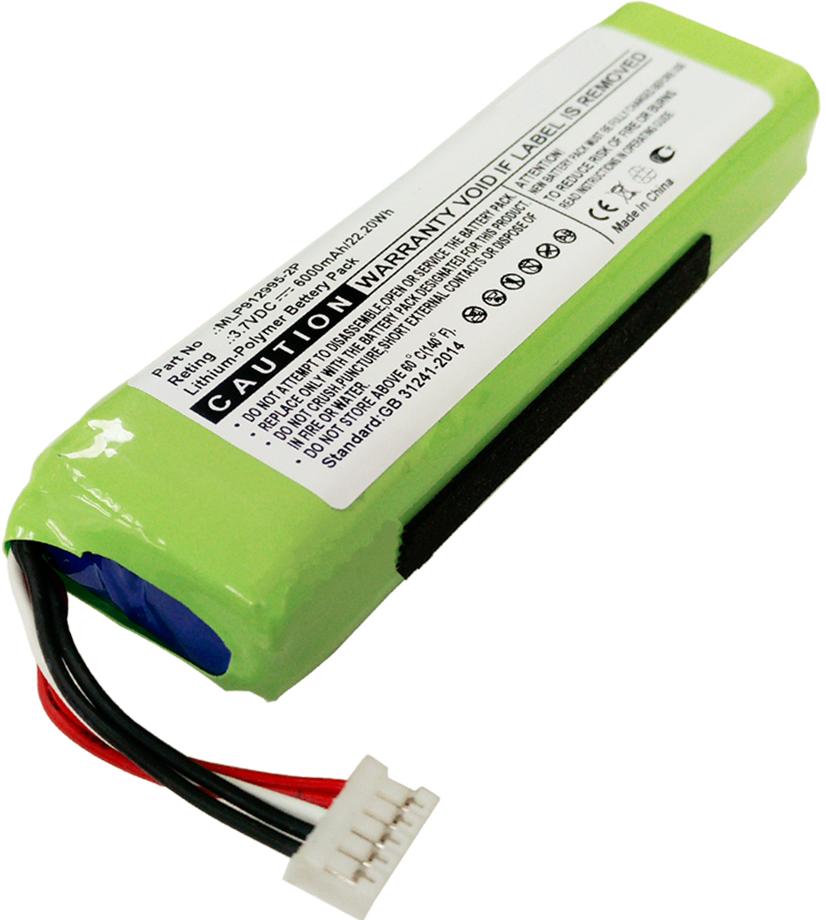GSP1029102R P763098 Battery for JBL Charge 2 Plus, Charge 2+ MLP912995-2P