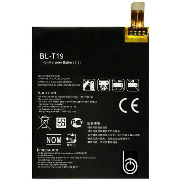 Replacement BL-T19 Battery for LG H791 H798 H790 Nexus 5X