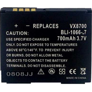Replacement Battery for LGIP-470B LG Decoy VX8610 VX8700 VX 8610 VX 8700 Battery