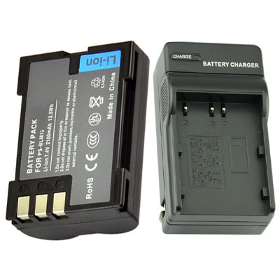 BLM-1 PS-BLM1 Battery BCM-1 BCM-2 Charger Olympus E-500 E-300 C-5060 C-8080 E-510 - Click Image to Close