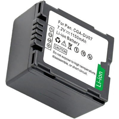 Replacement Battery for Panasonic CGA-DU07 CGA-DU07A CGR-DU06 VW-VBD070