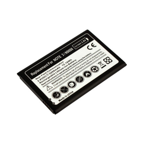 Replacement Battery for B800BE Samsung N9000 N9905 N9008 N9002 Galaxy Note 3 Battery - Click Image to Close