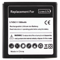 Replacement Battery for EB575152LU EB575152LA Samsung SGH-T959 SGH-i927 SGH-i917 SGH-i897 SGH-T959V