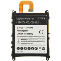 Replacement Battery for LIS1525ERPC Sony Xperia Z1 C6902 C6903 C6906 L39h