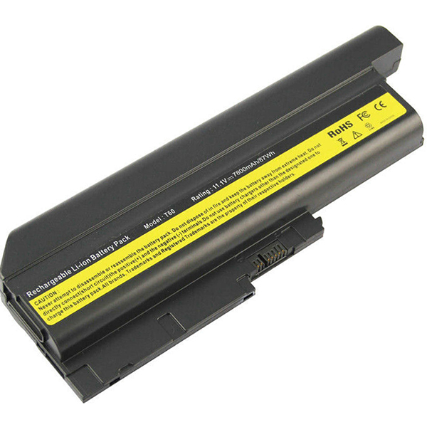 9-Cell Battery ThinkPad T61 T61p T60 R61 R61i R60 T500 W500 R500